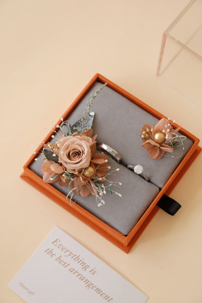 Preserved flowers-Ring gift box