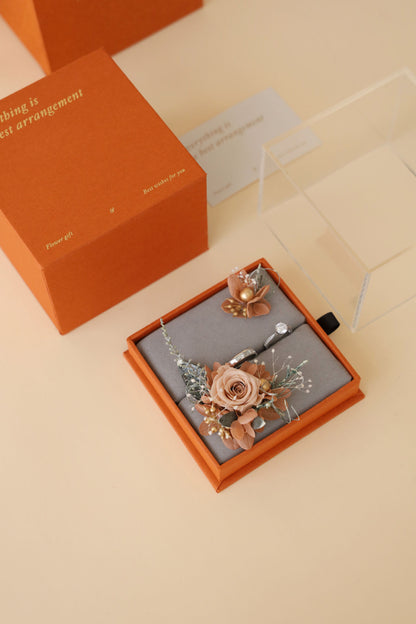 Preserved flowers-Ring gift box