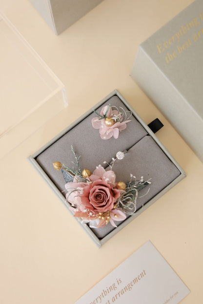 Preserved flowers-Ring gift box